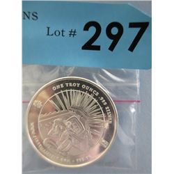 1 Oz. First Majestic Mint .999 Silver Round