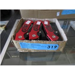 9 New Folding Knives with 3" Blades