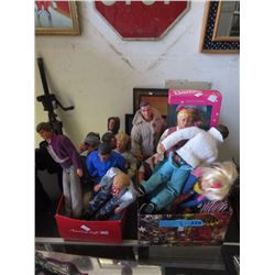 2 Boxes of Dolls