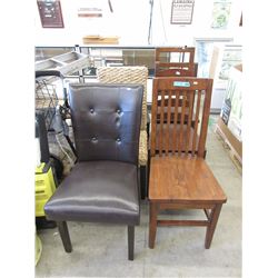 6 Assorted Dining Chairs