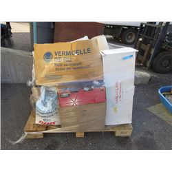 Wrapped Skid of Storage Locker Goods