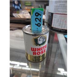 Vintage White Rose Motor Oil Coin Bank