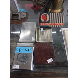 Vintage Cigarette Case with Accessories