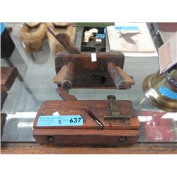 Vintage Wood & Push Plane