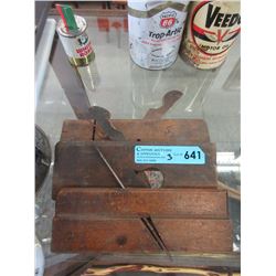 3 Vintage Wood Joiners Planes