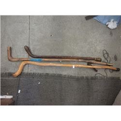 3 Wood Canes