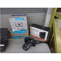 3 Cameras & an External Hard Drive