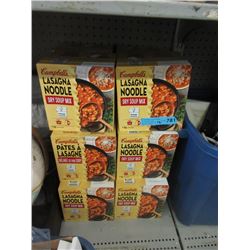 12 Cases of Lasagna Noodle Dry Soup Mix