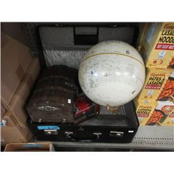 Vintage Suitcase & Contents