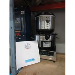 Heat Plate, Crock Pots & a Bathroom Scale