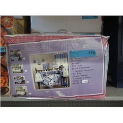 New 9 Piece Crib Bedding Set