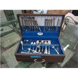 Silver Plated Cutlery & Chest