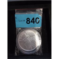1 Oz. Silver Shield .999 Silver Art Round
