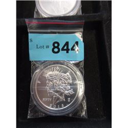 1 Oz. Zombucks .999 Silver Art Round