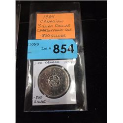1964 Canadian Silver Dollar - .800 Silver