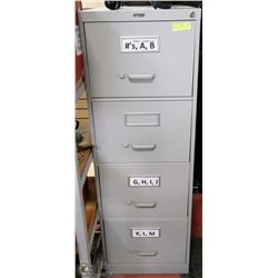 4 DRAWER LEGAL FILE CABINET