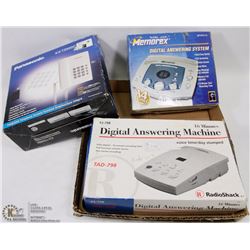 PANASONIC PHONE WITH 2 DIGITAL ANSWER MACHINES