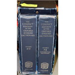 VINTAGE 1981 COMPACT EDITION OXFORD