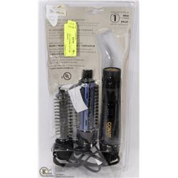 TOURMALINE CERAMIC HOT AIR BRUSH WORKING