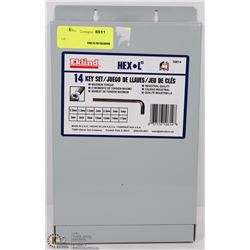 EKLIND HEX-L14 KEY SET