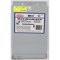 EKLIND HEX-L14 KEY SET