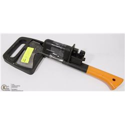 FISKARS AXE W/ SHARPENER