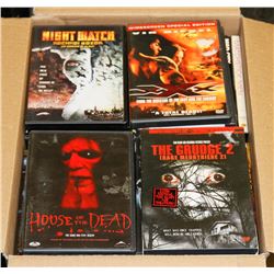 BOX OF ASSORTED DVD'S