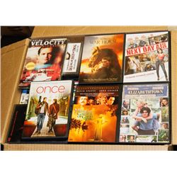 BOX OF ASSORTED DVD'S