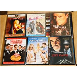 BOX OF ASSORTED DVD'S