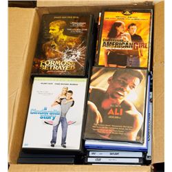 BOX OF ASSORTED DVD'S