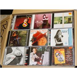 BOX OF ASSORTED CD'S