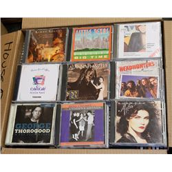 BOX OF ASSORTED CD'S