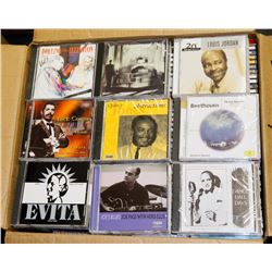 BOX OF ASSORTED CD'S