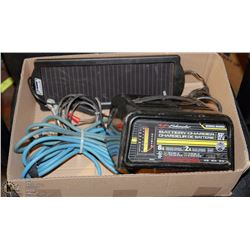 BOX W/SCHUMACHER BATTERY CHARGER 6 VT,