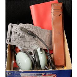 BOX W/DAVID CLARK NOISE ATTENUATING