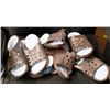 Image 1 : 4 PAIRS OF GEKKOS SANDALS SIZE 7/8