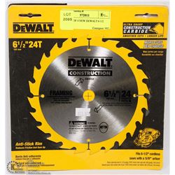 BUNDLE OF 4 NEW DEWALT 6 1/2 INCH,