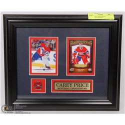 CAREY PRICE MONTREAL CANADIENS HOCKEY
