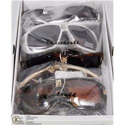 BOX OF QUALITY DESIGNER SUNGLASSES