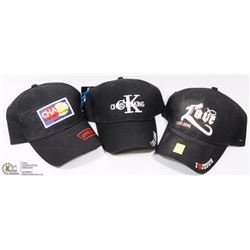 3 ASSORTED CHRISTIAN BALL CAPS