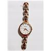 Image 2 : #9-BULOVA LADIES ROSE GOLDTONE  WATCH WITH