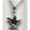 Image 2 : #13-STERLING SILVER DIAMOND RHODIUM PLATED STAR