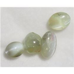 #43-GENUINE CHRYSOBERYL CATEYE GEMSTONE(4CT)
