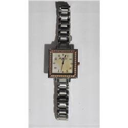 #45-KENNETH COLE CRYSTAL ACCENTED TWO-TONE