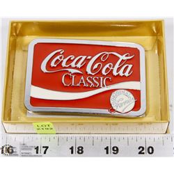 COCA COLA CLASSIC BELT BUCKLE