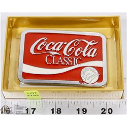 COCA COLA CLASSIC BELT BUCKLE