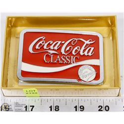 COCA COLA CLASSIC BELT BUCKLE