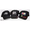 Image 1 : 3 ASSORTED CHRISTIAN BALL CAPS