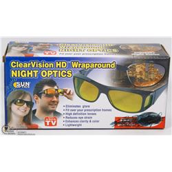 CLEAR VISION HD WRAPAROUND NIGHT OPTICS