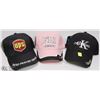 Image 1 : 3 ASSORTED CHRISTIAN BALL CAPS